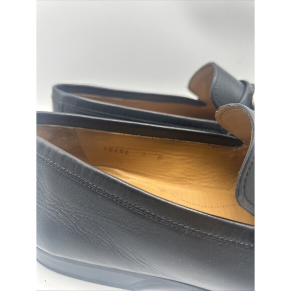 Magnanni Shoes Mens 9 M Black Leather‎ Tazon Bit Loafer main image 4